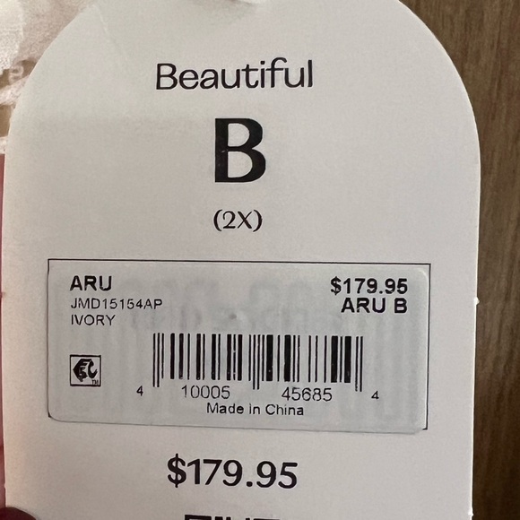 Arula Size B 18/20 Ivory Dress - Picture 6 of 6